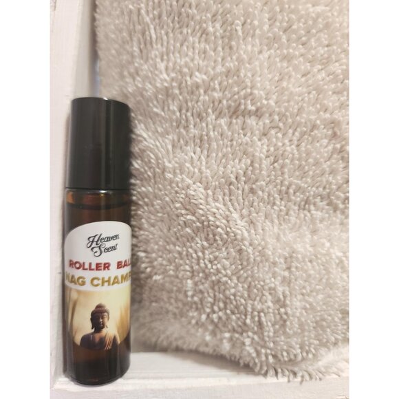 Nag Champa Scented Oil Roller: Aromatherapy for Meditation & Inner Peace - Picture 3 of 10